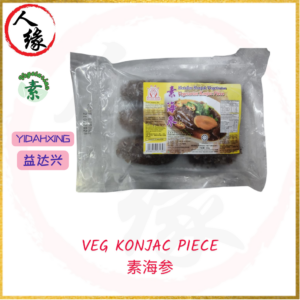 Veg. Konjac Piece 素海参 330g product pack