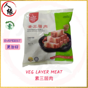 Veg. Layer Meat 素三层肉 500g product pack
